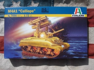 Italeri 7056  Sherman M4A1 